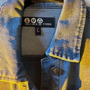 Rewash Mini Denim Dress